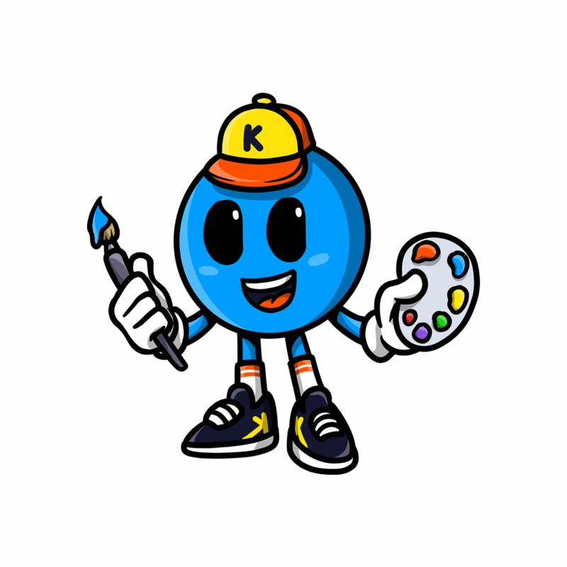 Kikoby aime peindre