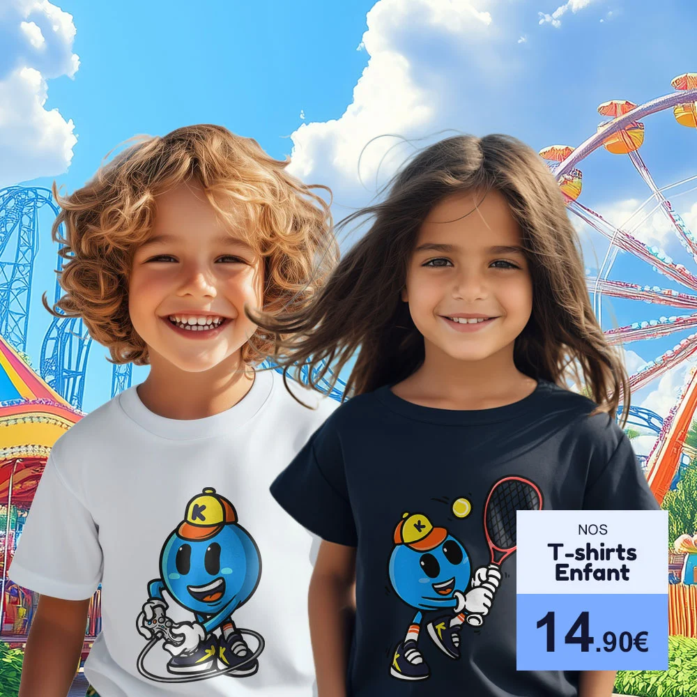 t-shirt enfant kikoby