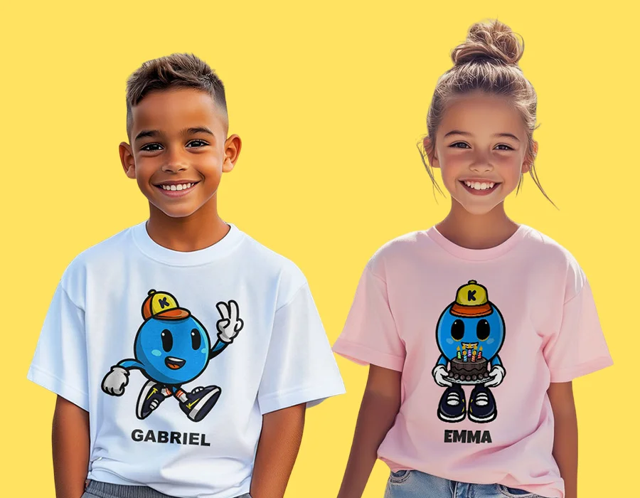 Tee-shirt personnalisé enfant
