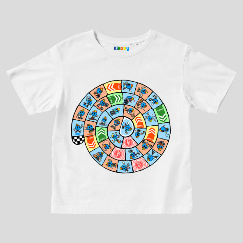 T-shirt Enfant Kikogame - Blanc