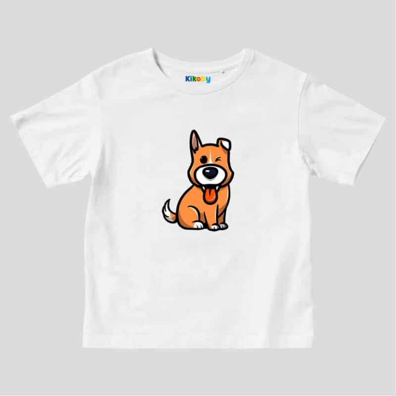 T-shirt Enfant Kobydog - Blanc