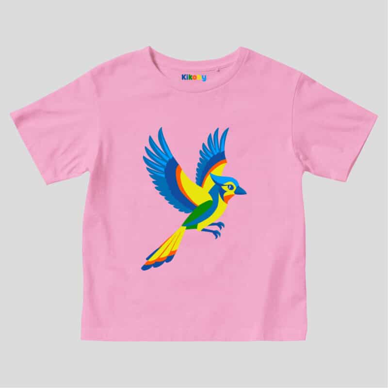 T-shirt Enfant Kikobird - Rose
