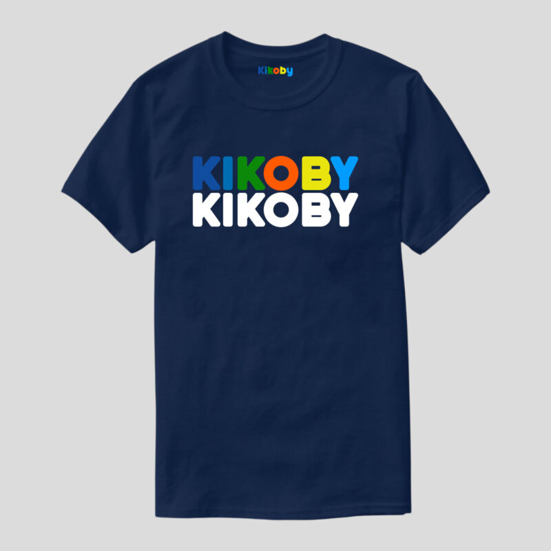 T-shirt Kikoby - Bleu marine
